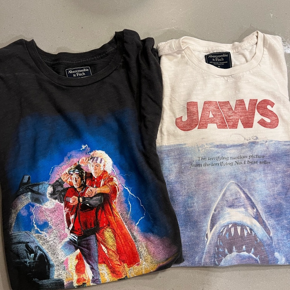 Men’s Abercrombie And Fitch Graphic Tee Bundle